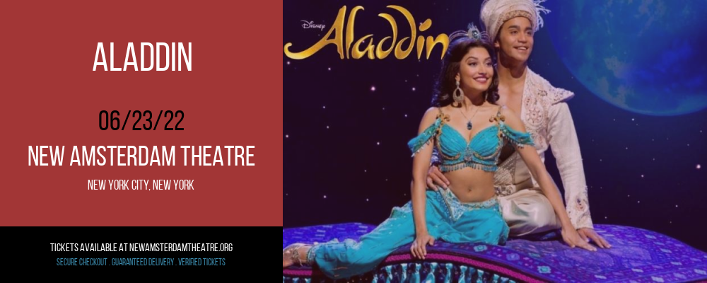 Aladdin at New Amsterdam Theatre