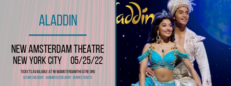 Aladdin at New Amsterdam Theatre