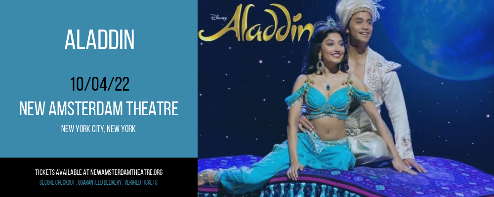 Aladdin at New Amsterdam Theatre