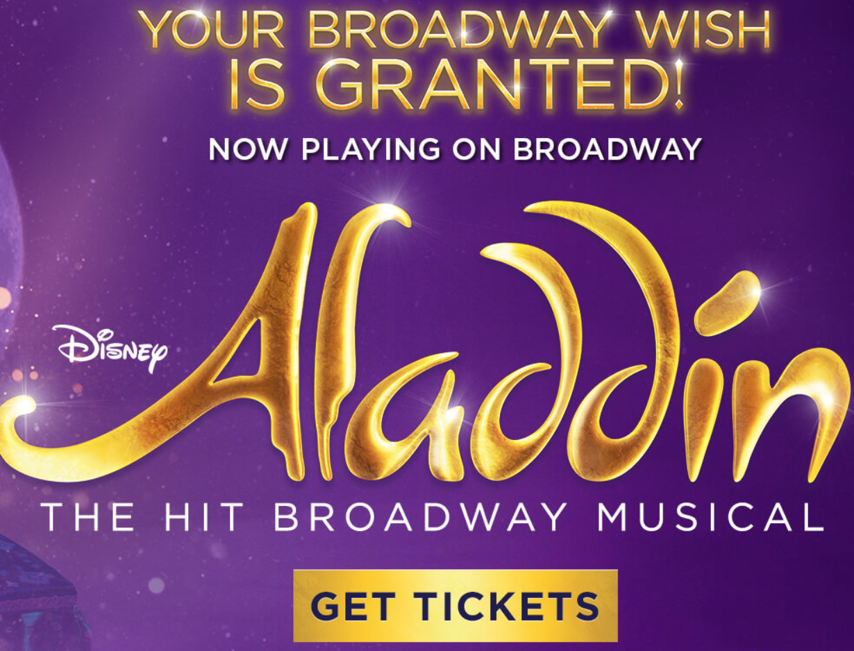 Aladdin at New Amsterdam Theatre