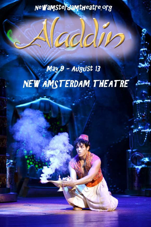 aladdin musical live new amsterdam theatre