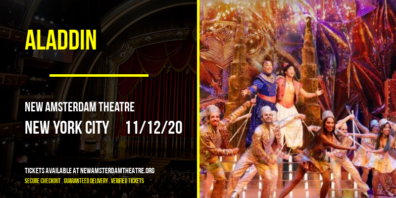 Aladdin at New Amsterdam Theatre